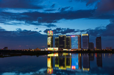 義烏CBD建筑攝影 捕捉現代都市的剪影